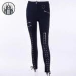 Pantalon Gothique Imprimé De Qualité Supérieure - s