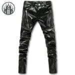 Pantalon Gothique Large Pour Hommes - Noir / 28