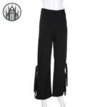Pantalon Gothique Noir De Qualité Supérieure Confort Maximal