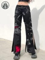 Pantalon Gothique Premium: Confortable Style & Livraison Gratuite