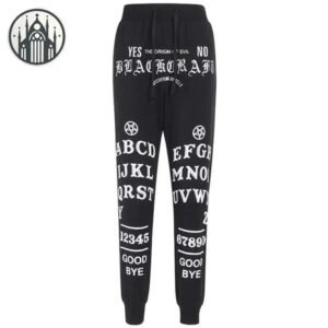 Pantalon Gothique Ouija Coton Élastique — Univers Gothique