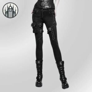 Pantalon Gothique Coton Alternatif Grande Taille — Univers Gothique