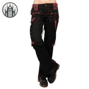 Pantalon Gothique Cargo Poche Femme — Univers Gothique