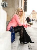 Pantalon Gothique Taille Haute De Qualité Supérieure