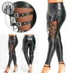 Pantalon Gothique Taille Haute Ravissant