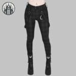 Pantalon Punk Gothique Pour Femme - Livraison Offerte