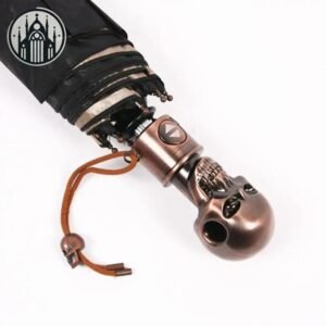 Parapluie Gothique Automatique Crâne — Univers Gothique