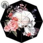 Parapluie Gothique En Tissu Imperméable - Livraison Offerte - 005