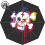 Parapluie Gothique En Tissu Imperméable - Livraison Offerte - 019