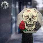 Parapluie Gothique Street Art: Livraison Standard Offerte