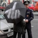 Parapluie Gothique Tête De Mort: Style Imperméable Et Original!