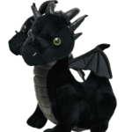 Peluche Gothique Hydra Yeux Violets