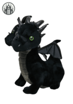 Peluche Gothique Anubis: Luxe Doux à Câliner!