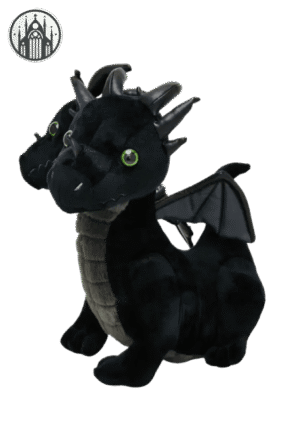Peluche Gothique Hydra Yeux Violets — Univers Gothique