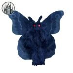 Peluche Gothique Mothman Yeux Rouges — Univers Gothique (vue 5)