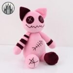 Peluche Gothique Chat Zombie 30cm — Univers Gothique (vue 3)