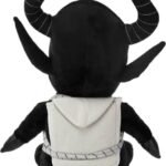 Peluche Gothique Krampus Yeux Rouges