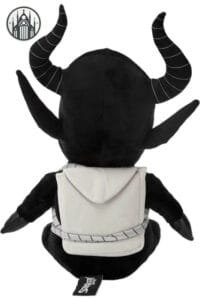 Peluche Gothique Hydra à Yeux Rouges Profonds