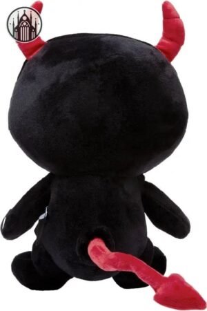 Peluche Gothique Gloom 30cm Cornes — Univers Gothique