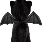 Peluche Gothique Licorne Ailes Violets