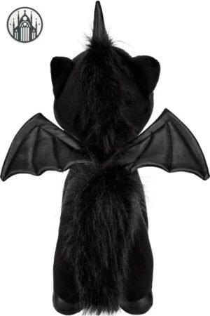 Peluche Gothique Licorne Ailes Violets — Univers Gothique