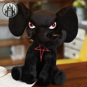 Peluche Gothique Yeux Rouges Mortels - Peluche Mythique Pour Enfants 3 Peluche Gothique Yeux Rouges Mortels - Peluche Mythique Pour Enfants