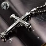 Pendentif En Alliage Métallique Brillant - Argent