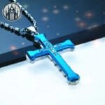 Pendentif En Alliage Métallique Brillant - Bleu