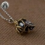 Pendentif Gothique Pieuvre Argent Or — Univers Gothique (vue 5)