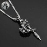 Pendentif Gothique D’ancre: Look Unique En Acier Inoxydable