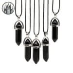 Pendentif Gothique En Obsidienne Noire: énergie Et Esthétique Mystique