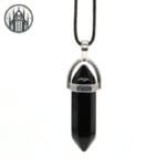 Pendentif Gothique En Obsidienne Noire: énergie Et Esthétique Mystique