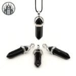 Pendentif Gothique En Obsidienne Noire: énergie Et Esthétique Mystique
