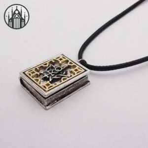 Collier Gothique Crâne Faucheuse Nécromancien — Univers Gothique