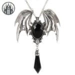 Pendentif Gothique Triskell En Acier 316l - Livraison Standard Offerte! - Noir