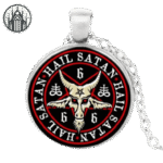 Pendentif Gothique Vampire Acier Inoxydable