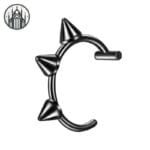 Piercing En Acier Inoxydable Brillant Et Confortable! - 10mm