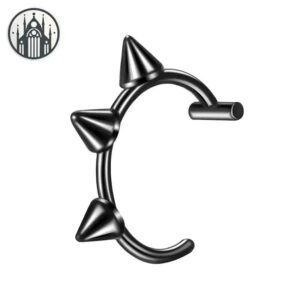 Piercing Gothique Acier Inoxydable Tendance — Univers Gothique