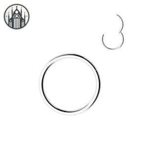 Piercing Gothique Titanium Élégant — Univers Gothique