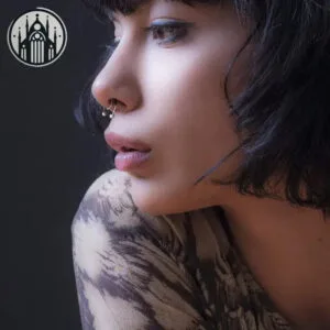 Piercing Léger En Acier Inoxydable Brillant!