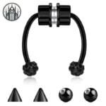 Piercing Nez Gothique En Acier Inoxydable Incroyable