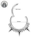 Piercing Nez Gothique Magnétique - Livraison Offerte