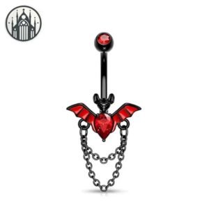 Piercing Nombril Gothique Acier Inoxydable — Univers Gothique