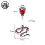 Piercing Nombril Gothique: Livraison Offerte En France! 7