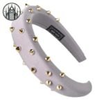 Bandeau Gothique Rivets Araignée — Univers Gothique (vue 3)