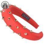 Bandeau Gothique Rivets Araignée — Univers Gothique (vue 2)