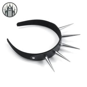 Bandeau Gothique Pointes Métal — Univers Gothique