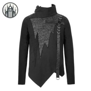 Sweat-shirt Gothique Coton Polyester Noir — Univers Gothique