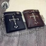 Portefeuille Gothique Démoniaque De Luxe