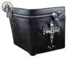 portefeuille gothique faucheuse cuir veritable et original portefeuille 440 Portefeuille Gothique Faucheuse: Cuir Véritable Et Original